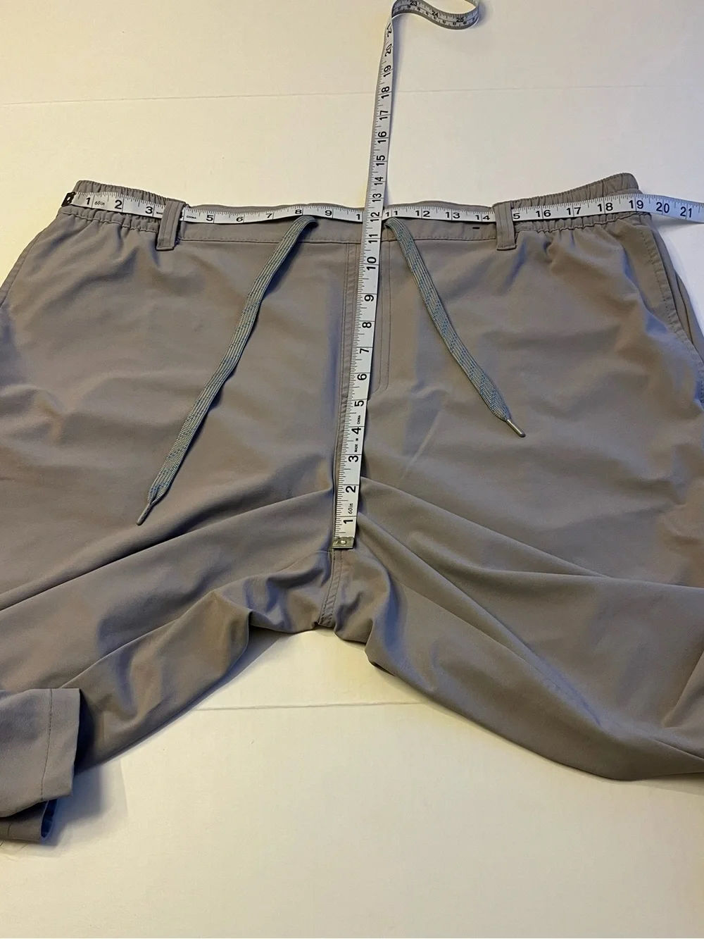 Birdie Bound Gray Performance Golf Pull On Elastic Waist Jogger Pants 2XL